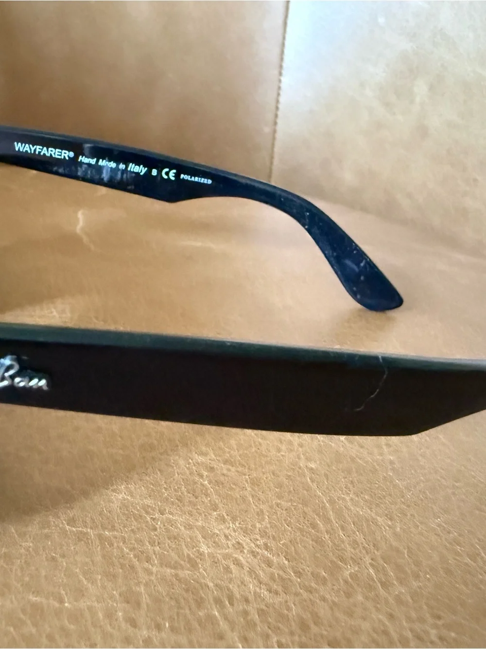 Ray-Ban Tortoise  Sunglasses and Pouch